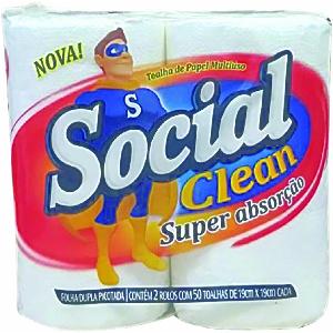 Toalha de Papel Social Clean