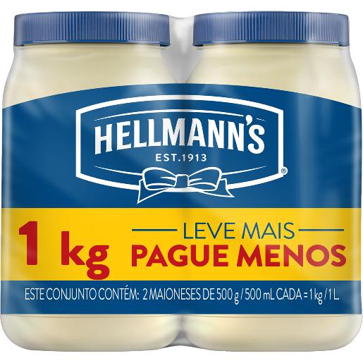 Conjunto Maionese Hellmanns