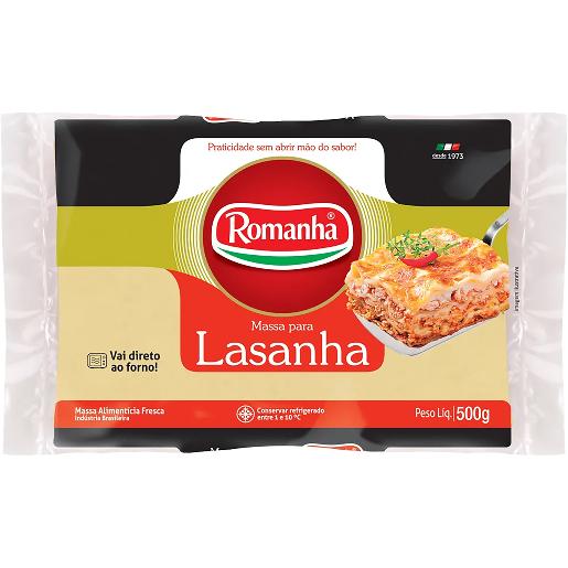 Massa para Lasanha Romanha