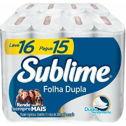 Papel Higiênico Sublime