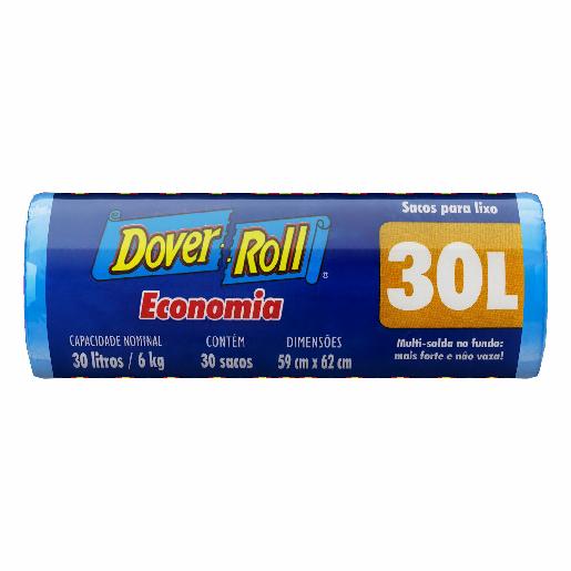Saco para Lixo Dover Roll Economia