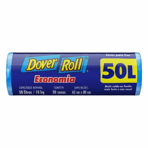 Saco para Lixo Dover Roll Economia